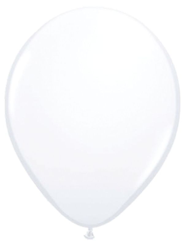 Witte basic ballonnen 50 stuks 23cm main product photo