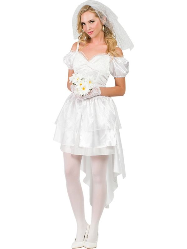 Witte Bruidsjurk Dames Bachelorette