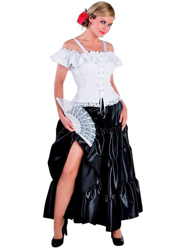 Witte carmen blouse vrouwen main product photo