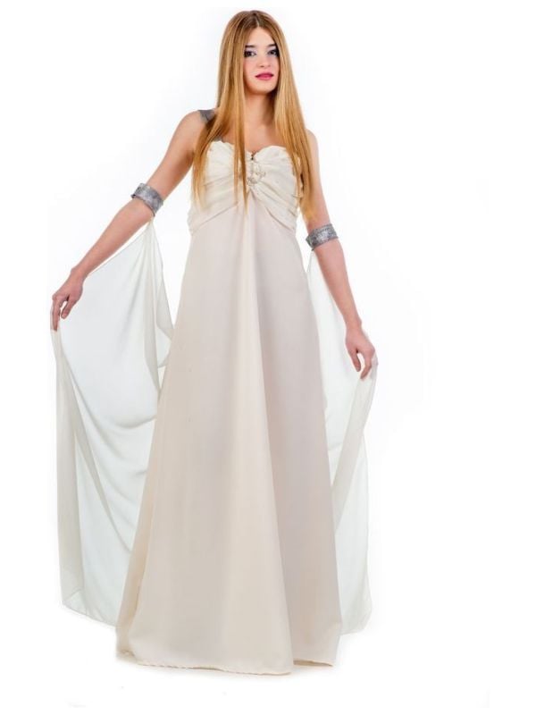 Witte Daenerys Targaryen jurk main product photo