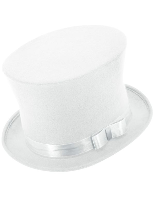 Witte Deftige Hoge Hoed