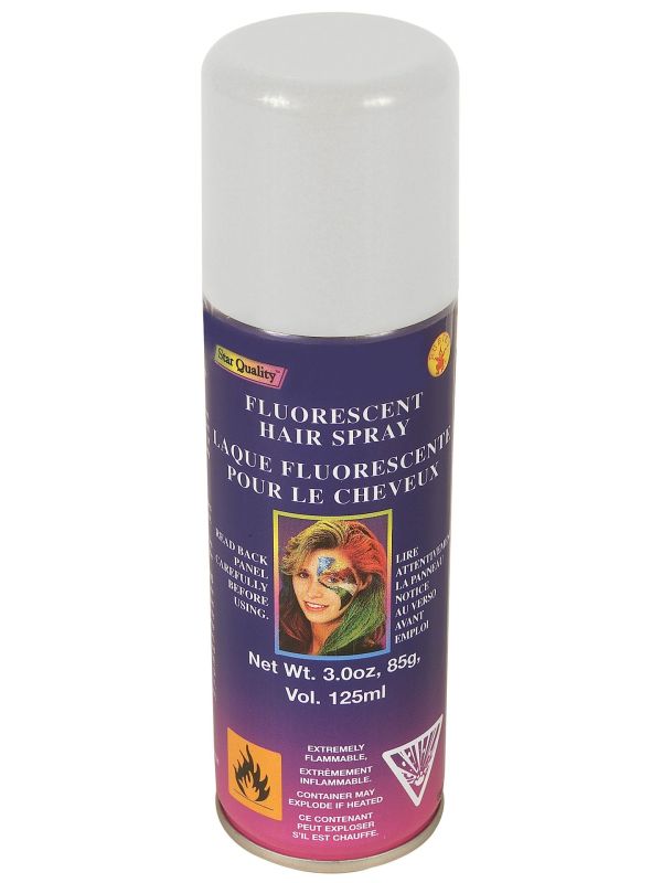 Witte haarspray main product photo