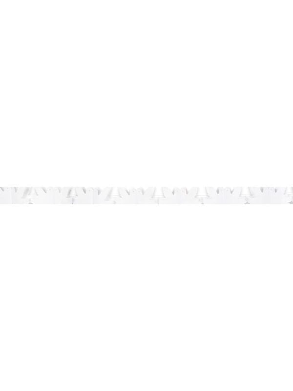 Witte papieren slinger duifjes