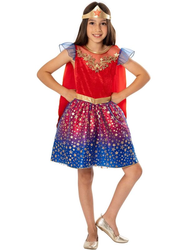 Wonder Woman Deluxe Outfit Meisjes