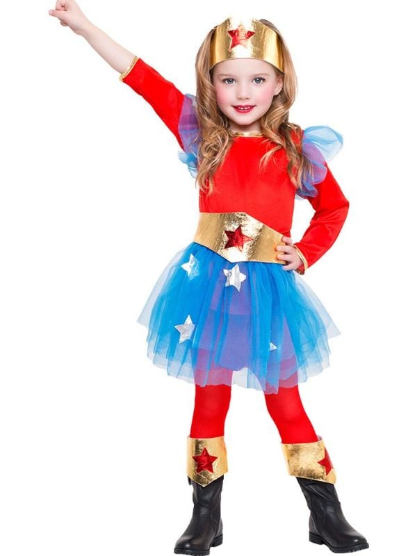 Wonder Woman Kostuum Meisjes