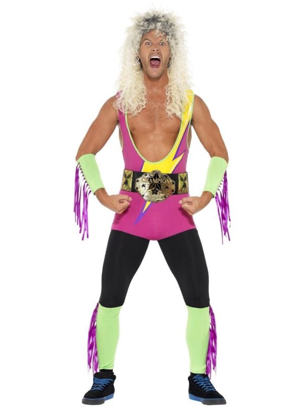 Worstel outfit jaren 80