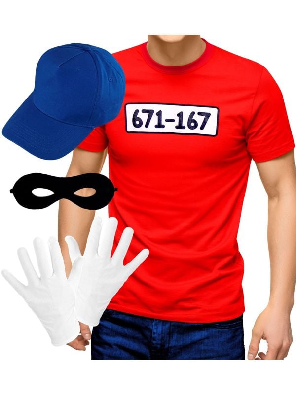 Zakkenroller outfit heren