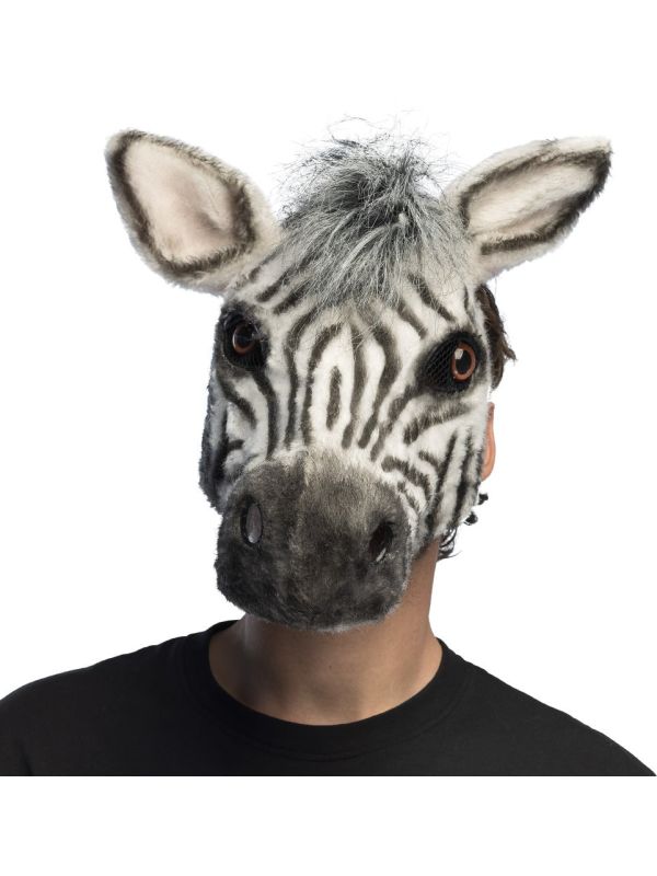 Zebra Masker Volwassen