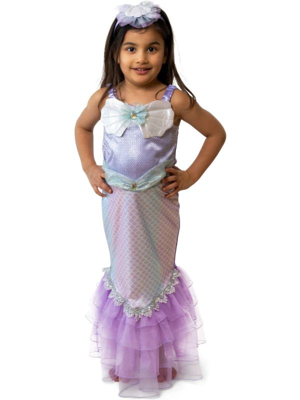 Zeemeermin Jurk Paars Meisjes