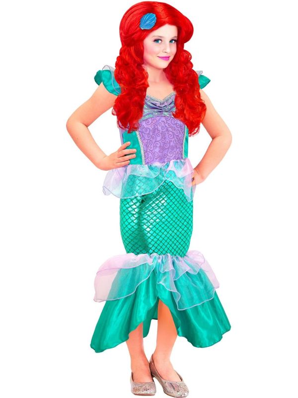 Zeemeermin Kostuum Meisjes Groen