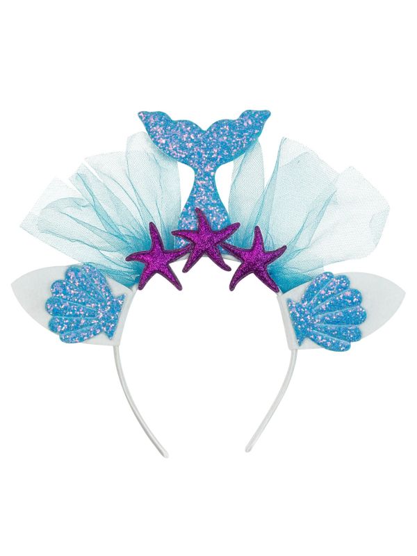 Zeemeermin Tiara Turquoise Meisjes Vrouwen