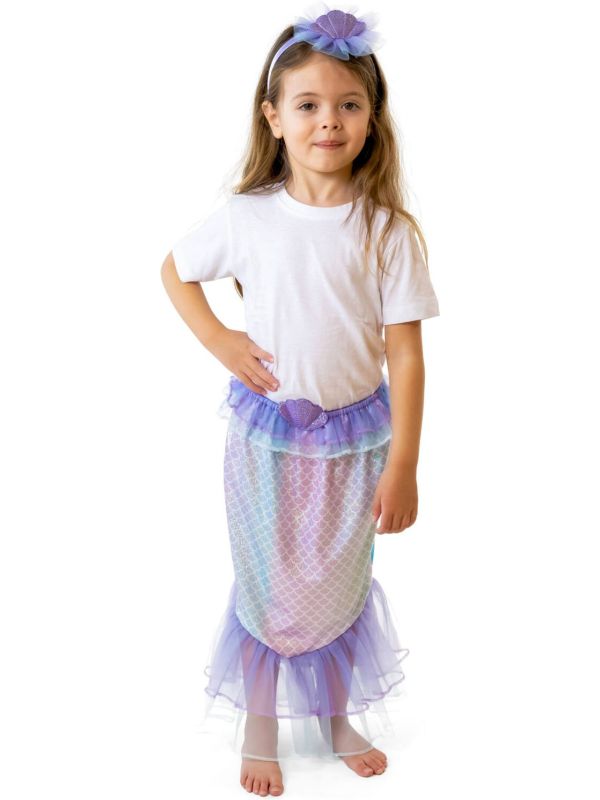 Zeemeermin Verkleed Set Meisjes Paars
