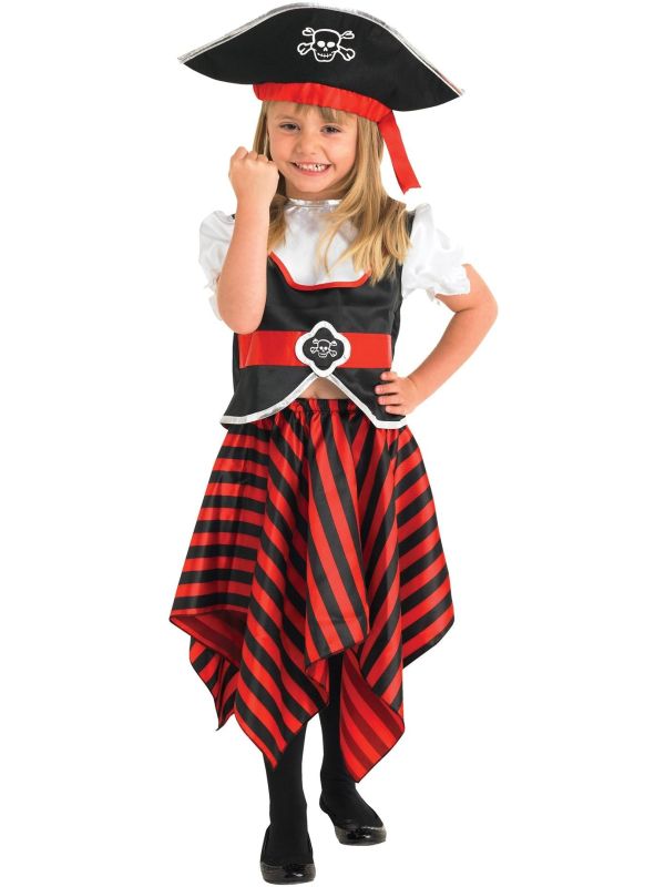 Zeerover Jurkje Meisjes Carnaval