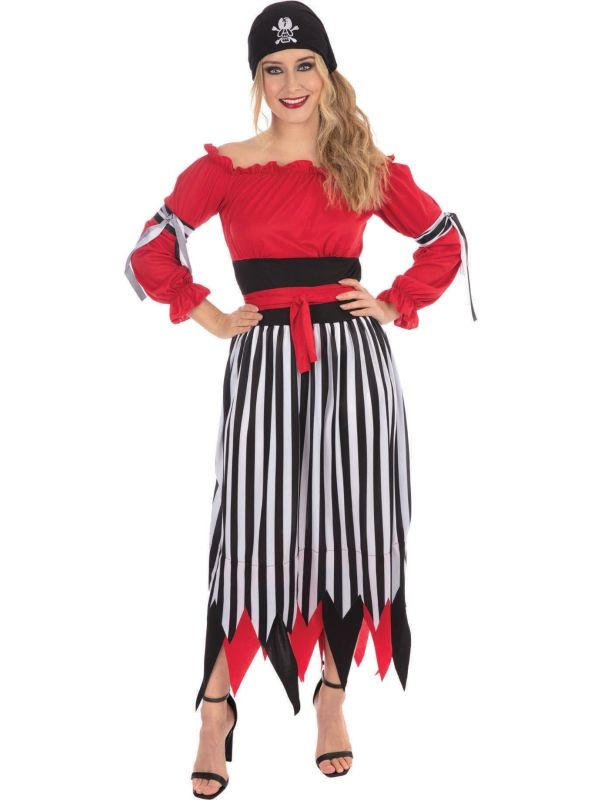 Zeerover Piraatvrouw Kostuum Dames