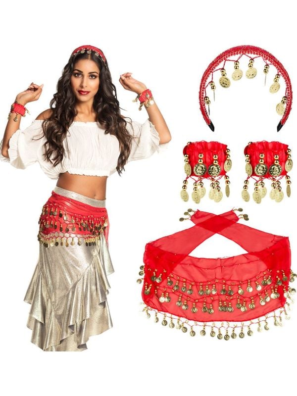 Zigeuner accessoire set