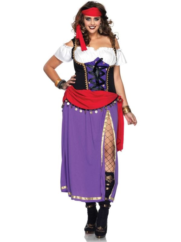 Zigeuner carnaval vrouw plus size main product photo