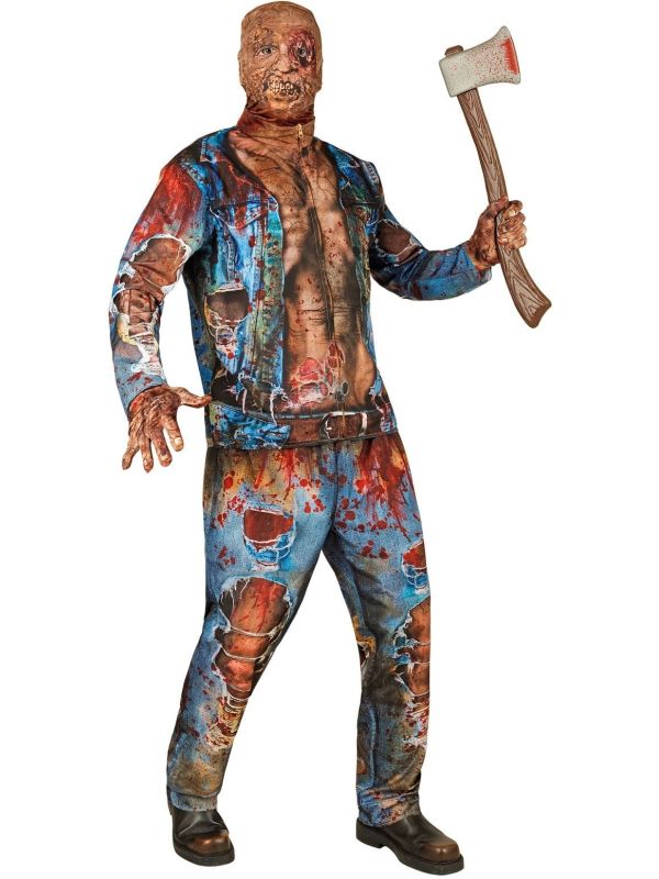 Zombie Halloween Kostuum Gemaskerd Mannen