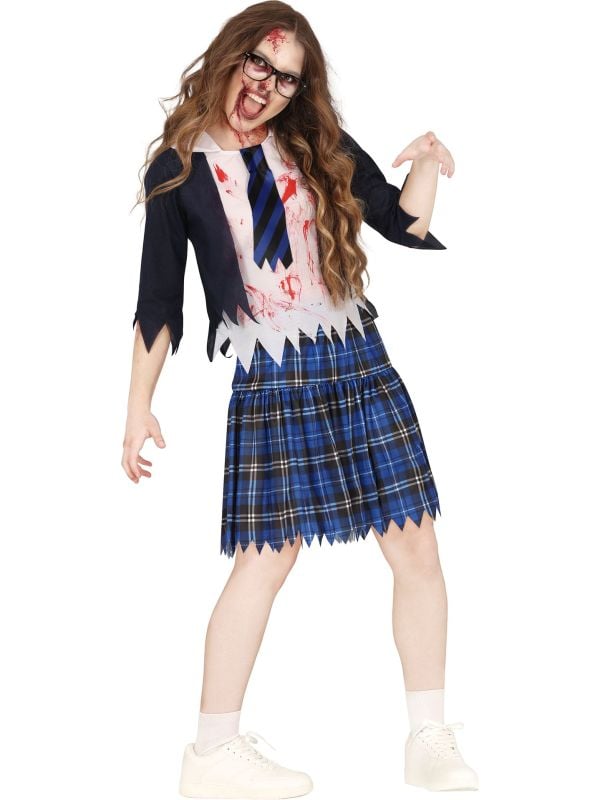 Zombie Horror School Jurkje Meisjes 14-16 Jaar