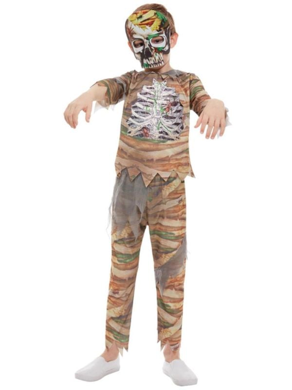Zombie mummy outfit jongens main product photo