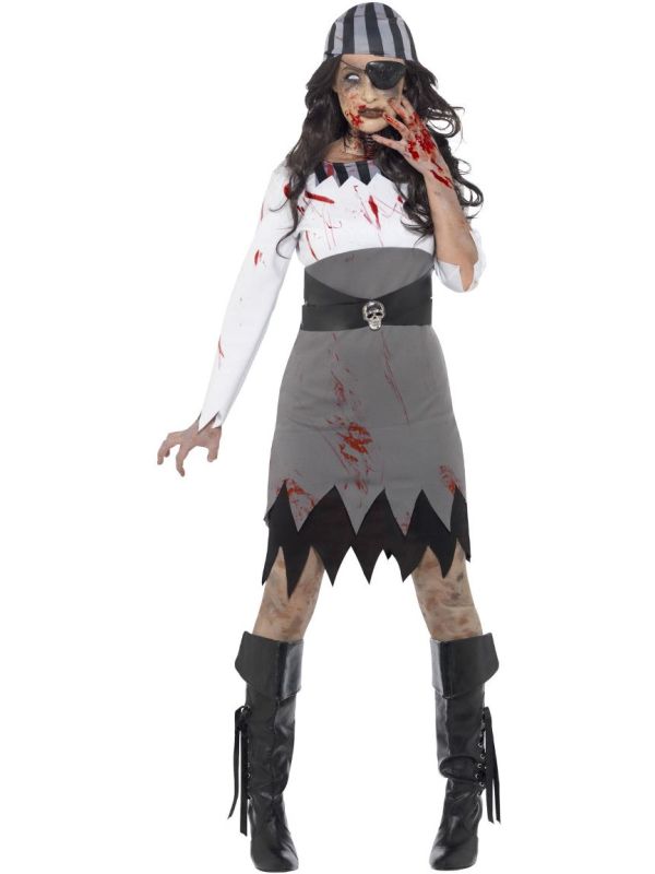 Zombie piraten outfit dames main product photo