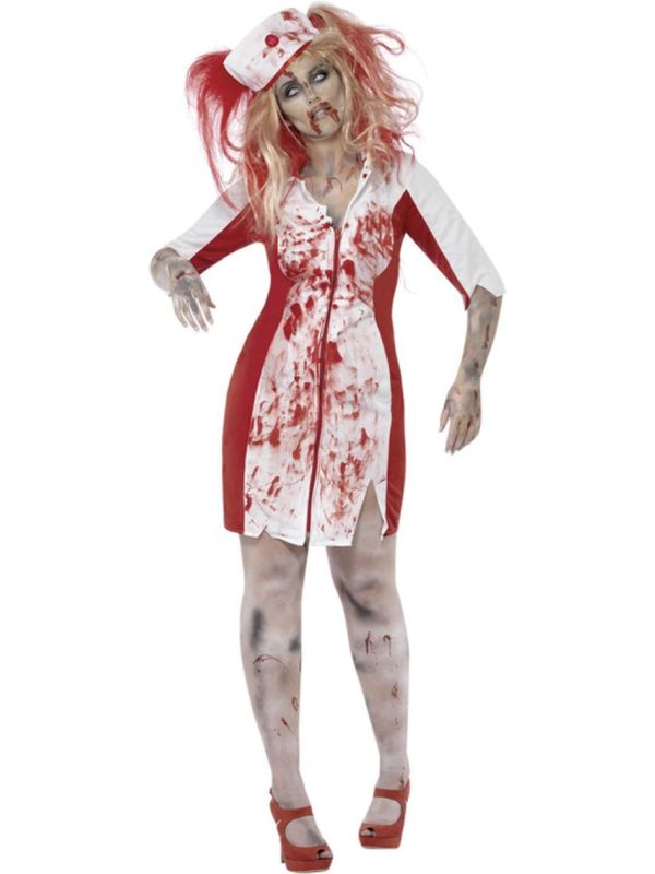 Zombie Verpleegster Kostuum Dames main product photo