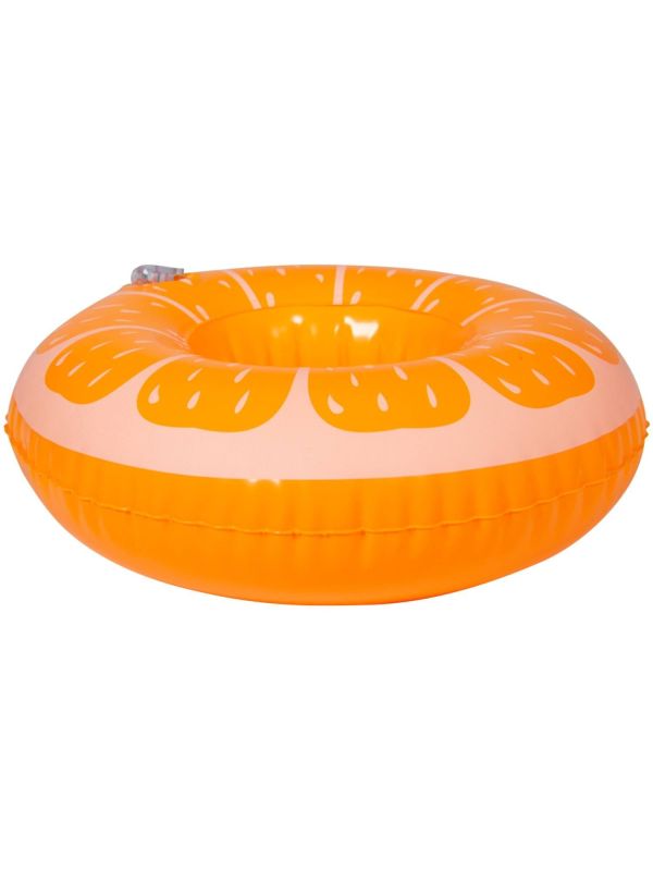 Zomer sinaasappel opblaasbare bekerhouder main product photo