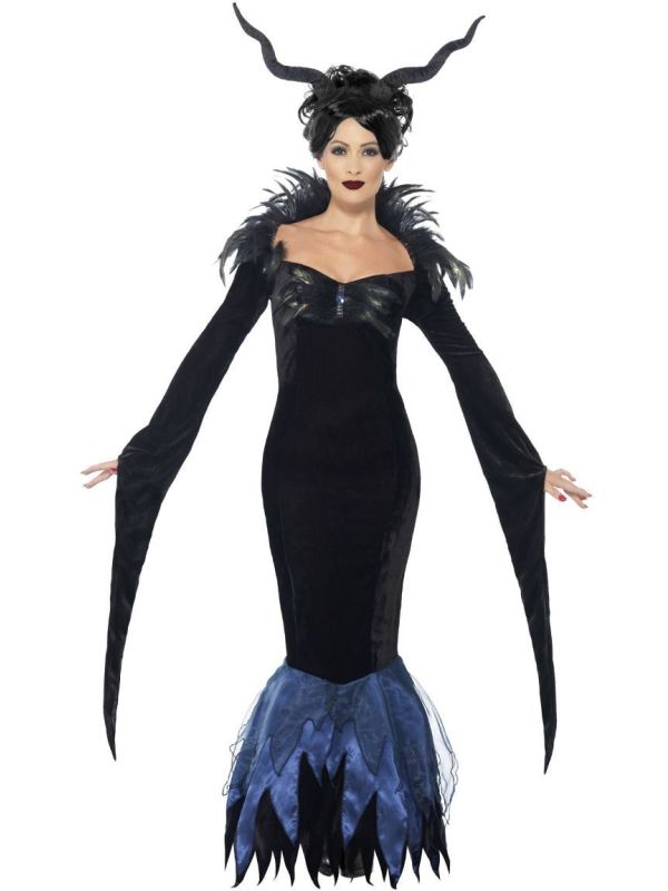 Zwart maleficent dames outfit main product photo