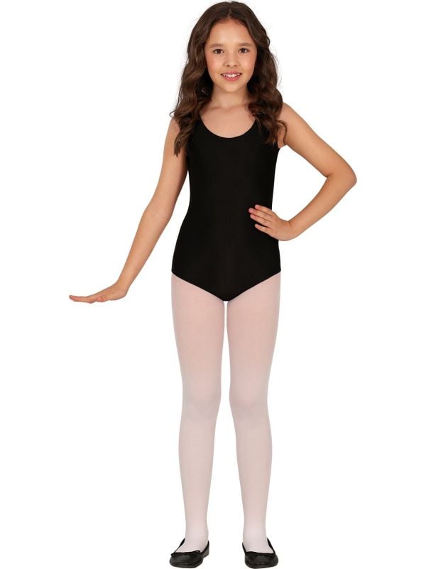 Zwart Mouwloos Maillot Meisjes main product photo