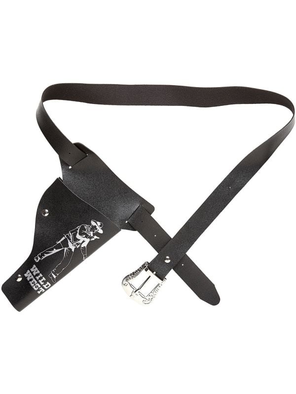 Zwarte cowboy holster main product photo