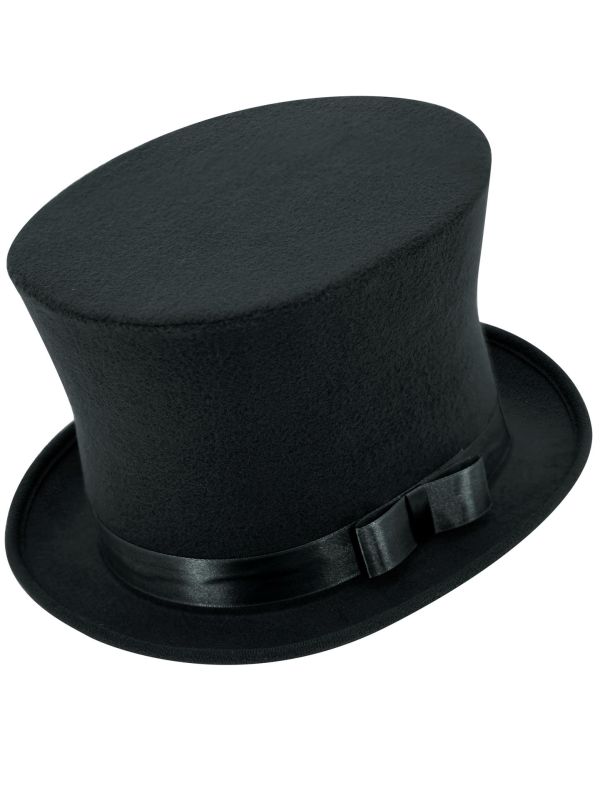 Zwarte Deftige Hoge Hoed Heren Vrouwen