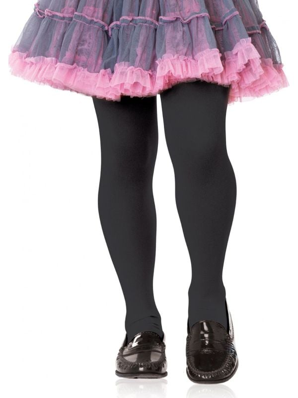 Zwarte kinder panty main product photo