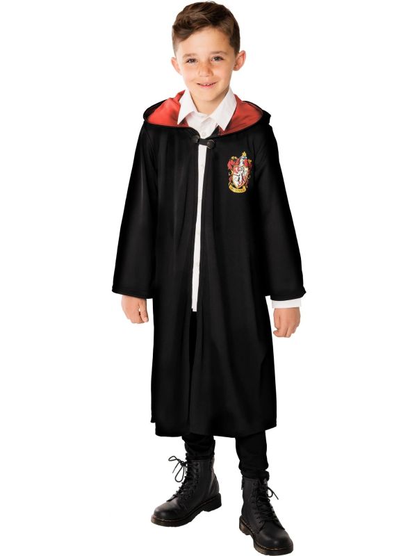 Zwarte Mantel Griffoendor Harry Potter Kinderen