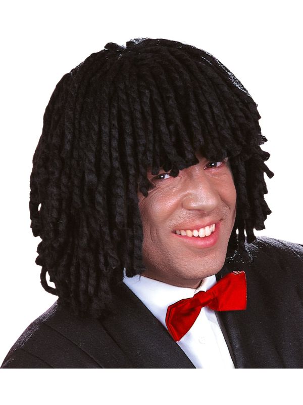 Zwarte Ruud Gullit pruik main product photo