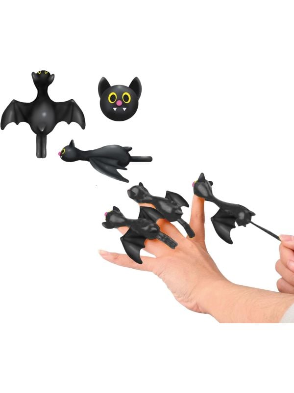 Zwarte Vleermuis Katapult Halloween