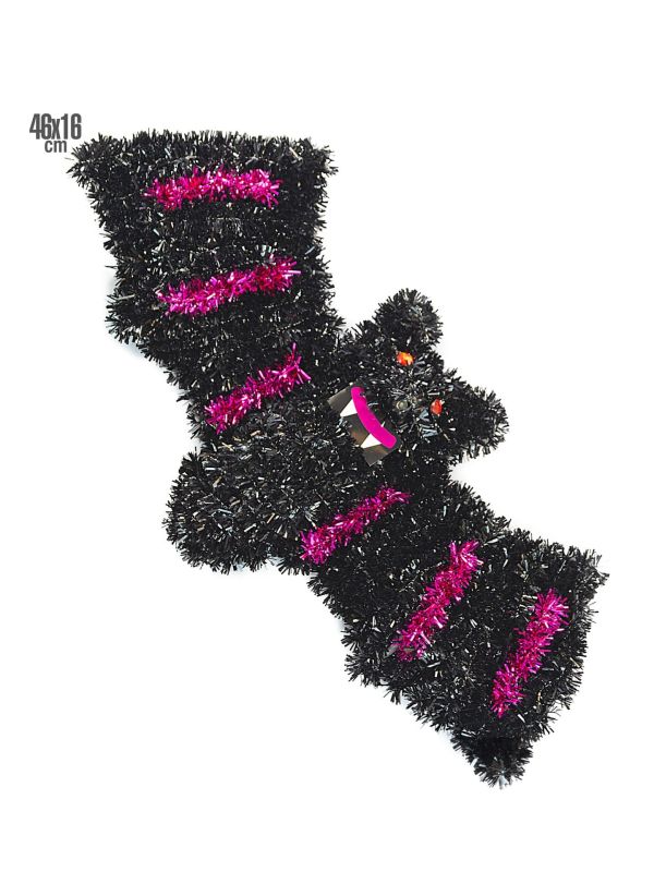 Zwarte Vleermuis Muurdecoratie Halloween