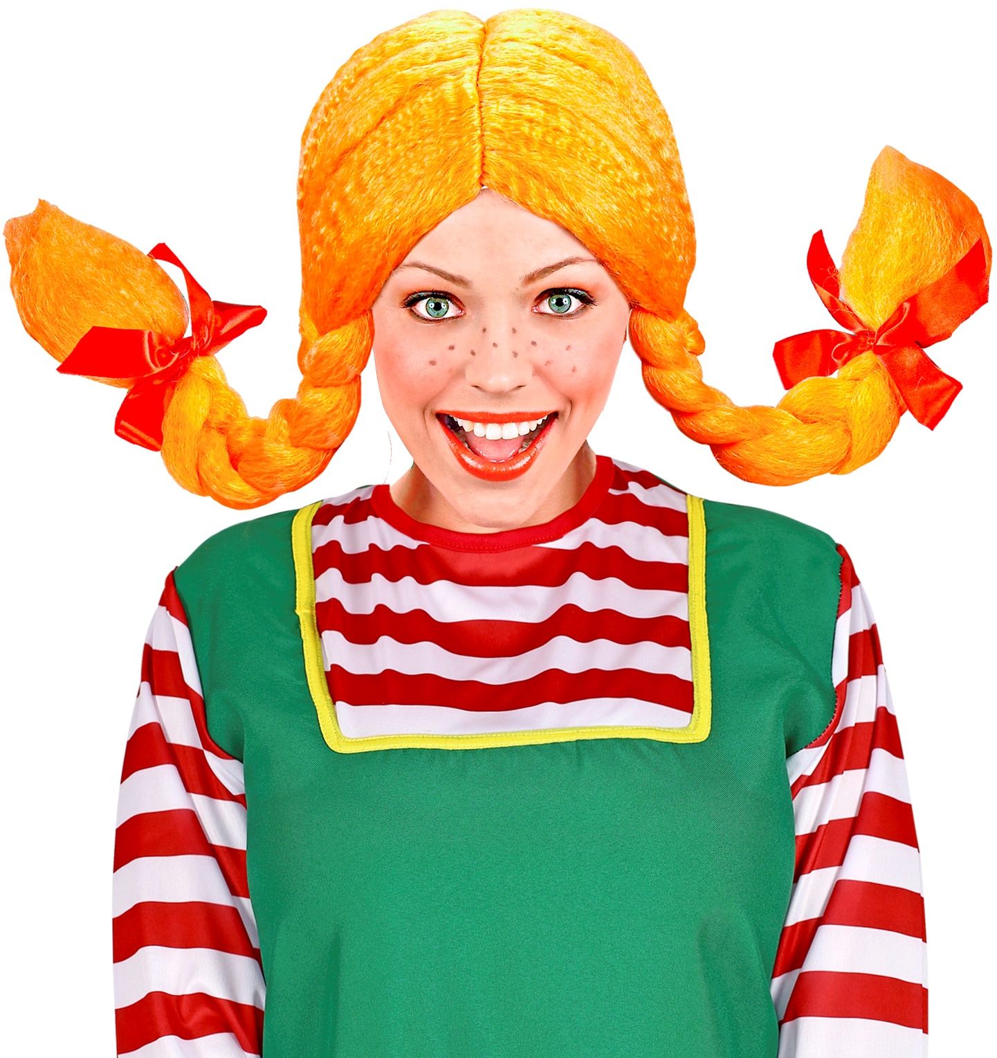 Pippi Langkous Pruik Feestkleding Nl