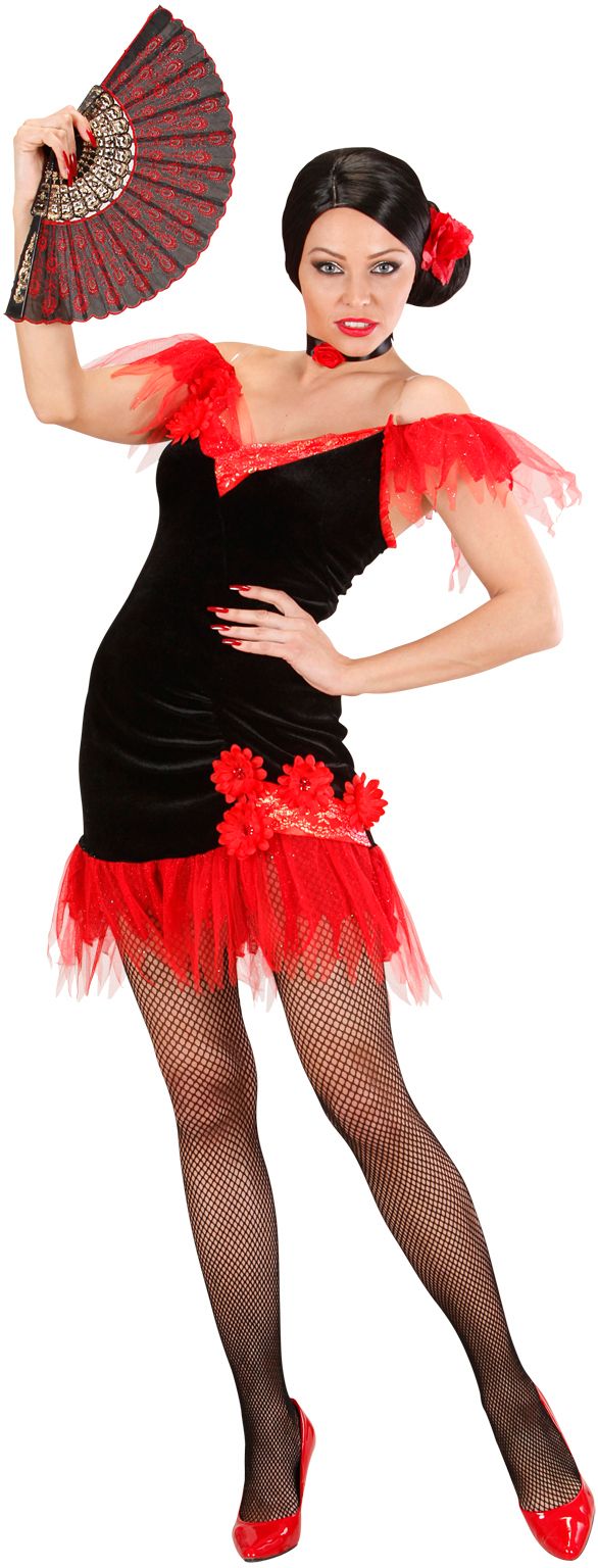 Spaanse Jurk Dames Feestkleding Nl