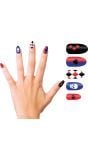 10 Harley Quinn nepnagels met lijm