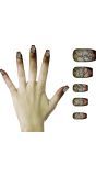 10 Zombie Nepnagels met Lijm