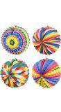 12 Papieren Ballonlampionnen Variatie