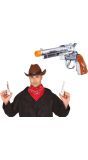 2 Cowboy Revolvers Zilver