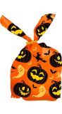 20 oranje pompoen uitdeelzakjes halloween