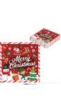 20 Papieren Kerstfiguren Merry Christmas Kerstservetten