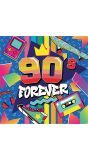 20 papieren servetten 90's