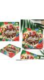 20 papieren servetten Aloha Hawaii