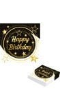 20 papieren servetten "Happy Birthday"