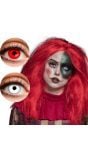 3-Maands Duolenzen Creepy Clown Halloween