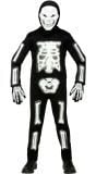 3D Glow in the Dark wit skelet outfit jongens