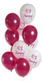 40 jaar jubileum ballonnen set