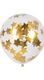 5 Gouden Sterren Confettiballonnen